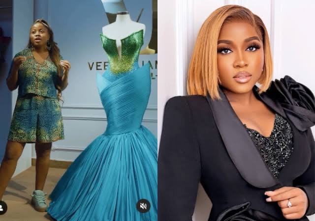 Fashion War: Veekee James Calls Designer ‘Thief’ for Copying Her Viral Bonang Matheba Dress