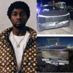 Singer Omahlay in Deadly Car Accident, His Tesla Trucks in Ruins