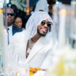 Diamond Platnumz Again: Stirs Reactions with Dazzling Look at Priscilla Ojo’s Wedding