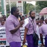 VeryDarkMan, FCT Teachers Takeover Wike’s Office Over Unpaid Minimum Wage