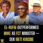 El-rufail Was a More Responsive FCT Minister Than Wike – FCT Senator, Kingibe
