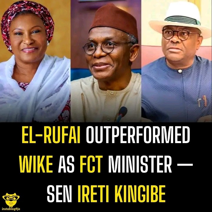 El-rufail Was a More Responsive FCT Minister Than Wike – FCT Senator, Kingibe