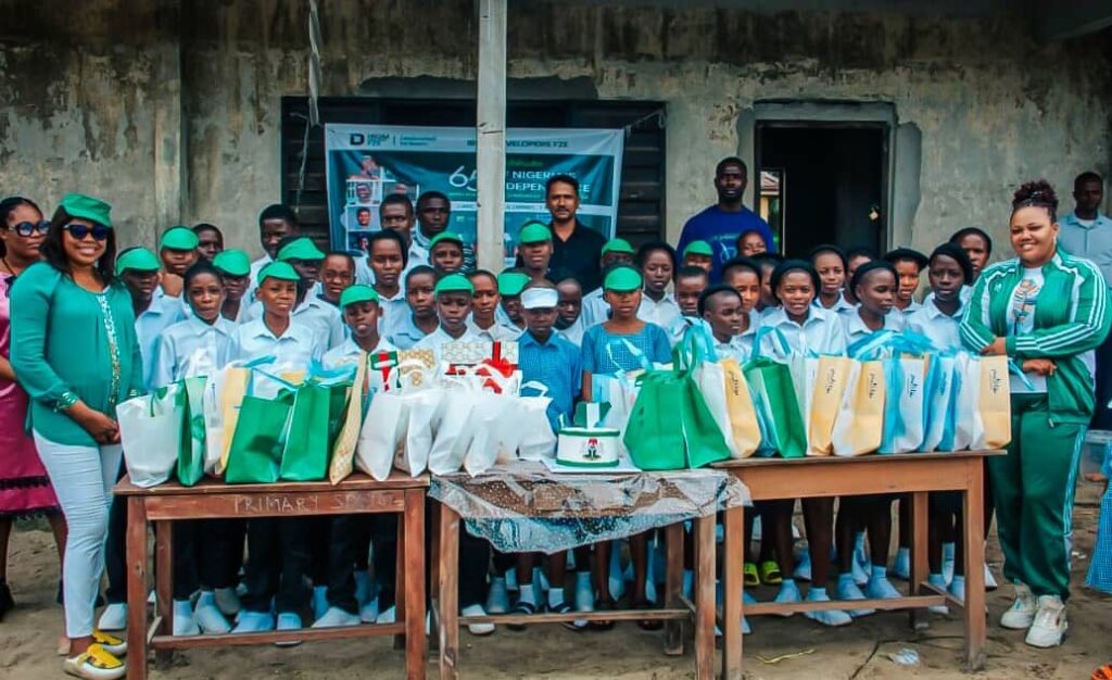 SPFL, Ibom Developers FZE Marks Nigeria’s 65th Independence with School Children in Akwa Ibom