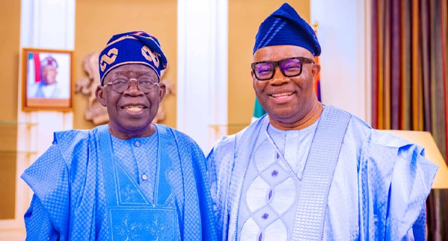 “No Shaking”: Senate President Godswill Akpabio Assures Tinubu At Budget Presentation